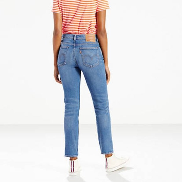 levis 505 cropped jeans